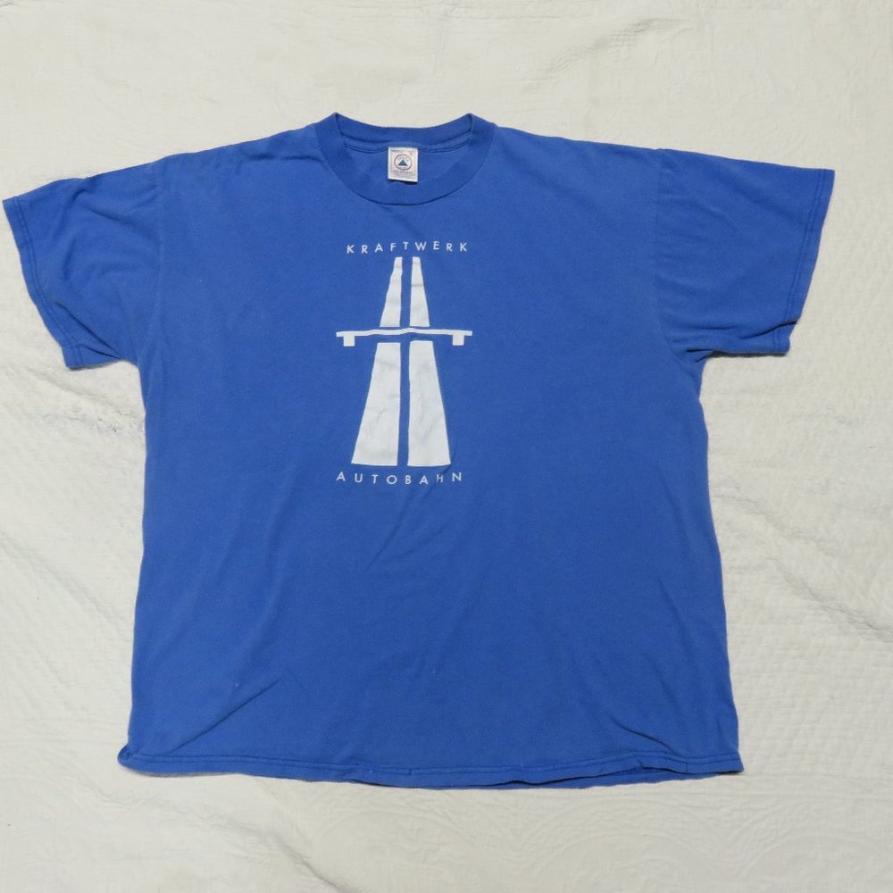 Kraftwerk Tour Shirt from 1998 Chicago stop  XL